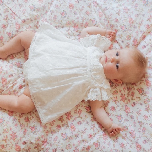 Louise Misha Anusha Romper - White - Picture 1 of 5